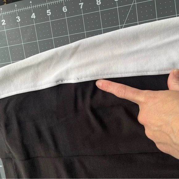 Lot of 3 bodycon color block black dresses Guess Marciano H&M - Picture 9 of 12